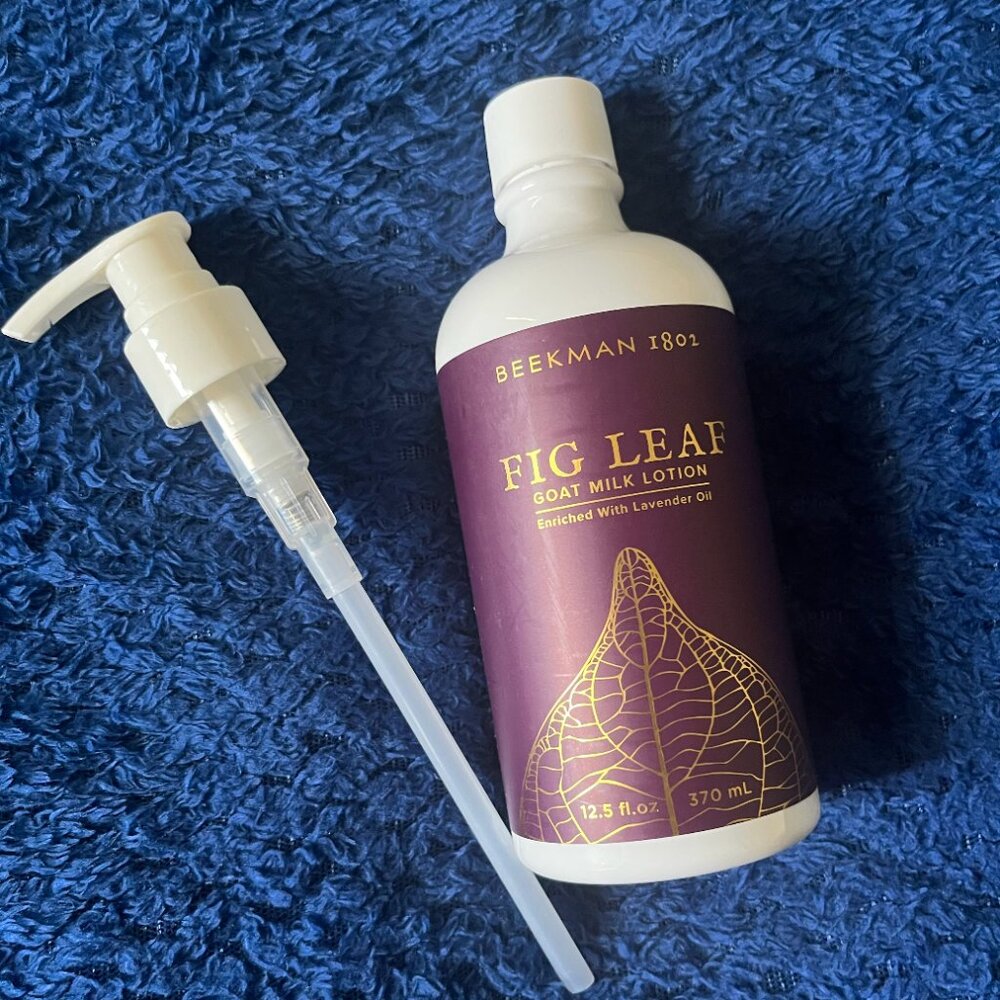 NWOB FULL SIZE Beekman 1802 Fig Leaf and Lavender Lotion